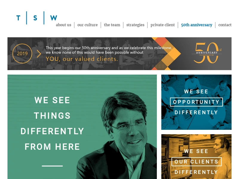Thompson Siegel and Walmsley LLC (TSW) website