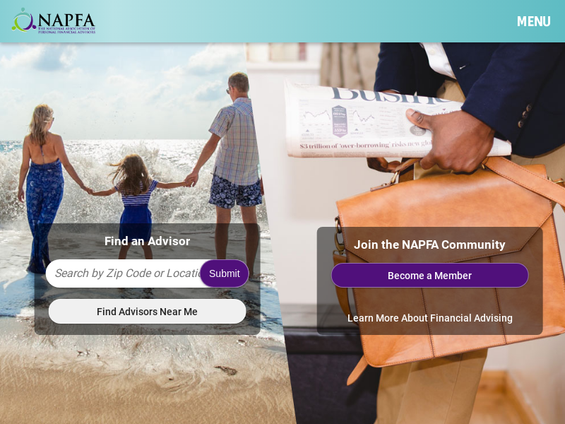 Find an Advisor - NAPFA - The National Association of Personal Financial Advisors