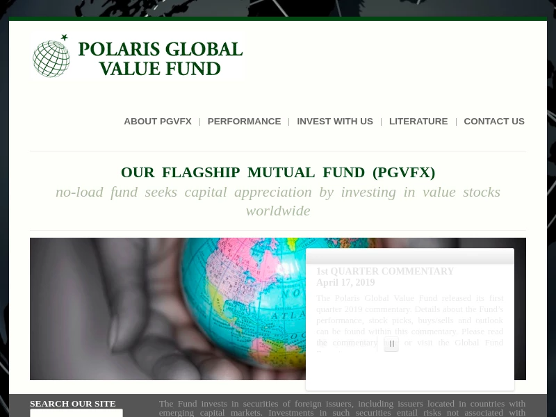 Polaris Global Value Fund | Home