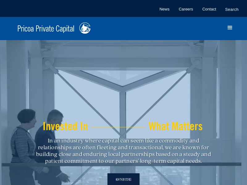 Private Capital Provider to Middle-Market Companies - Pricoa Private Capital