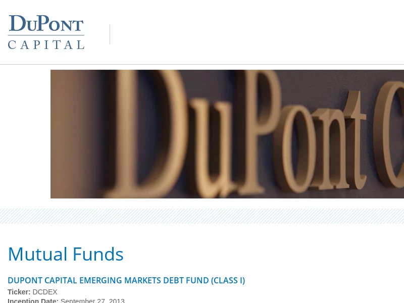 DuPont Capital Management | Just another DuPont Capital Management Sites site