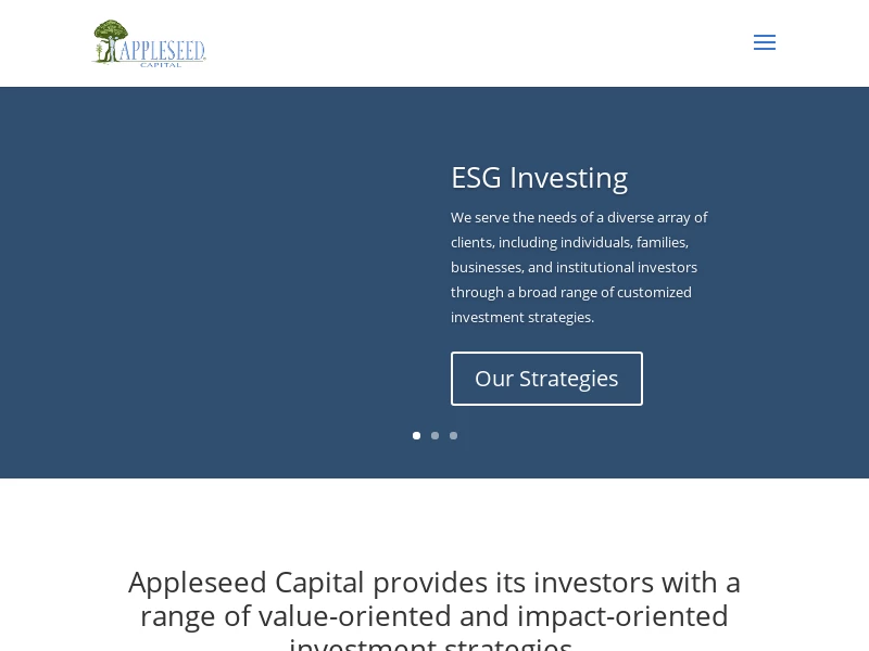 Appleseed Capital | Asset Management