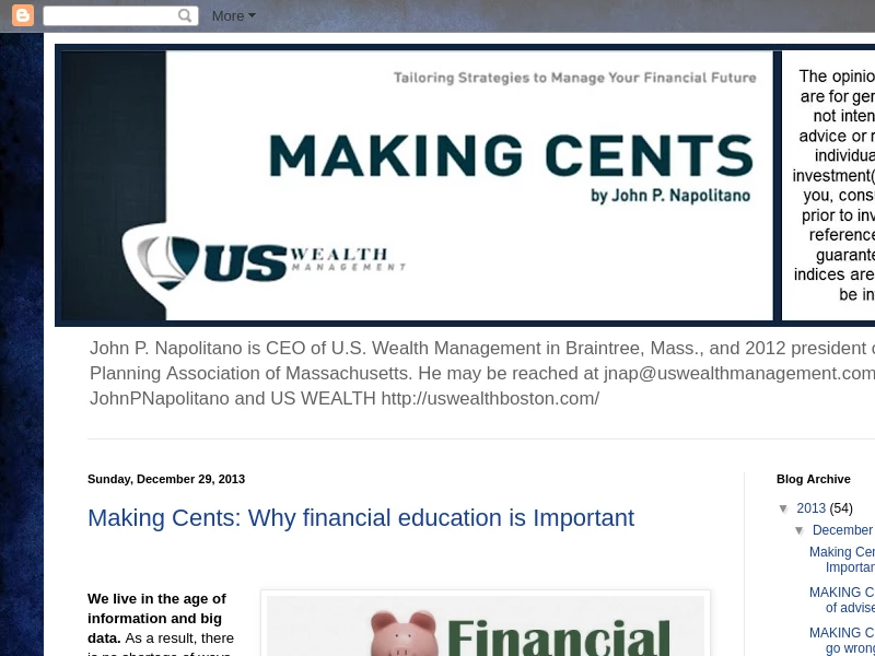 Making Cents | John P Napolitano