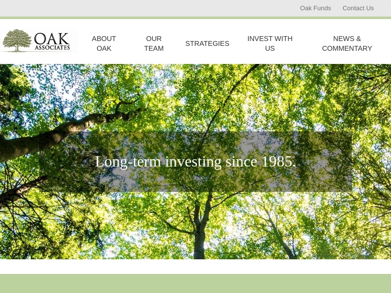 Oak Associates, ltd. | Investment Management Firm