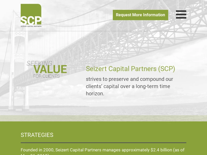 Home - Seizert Capital PartnersSeizert Capital Partners | Institutional Core and Value Equity Manager