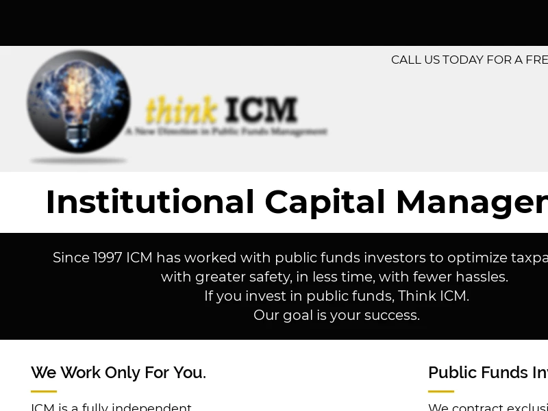 Thinkicm | Institutional Capital Management | Lafayette, Colorado