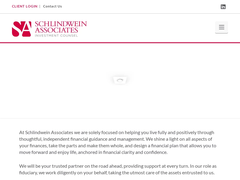 Schlindwein Associates, LLC — Investment Counsel