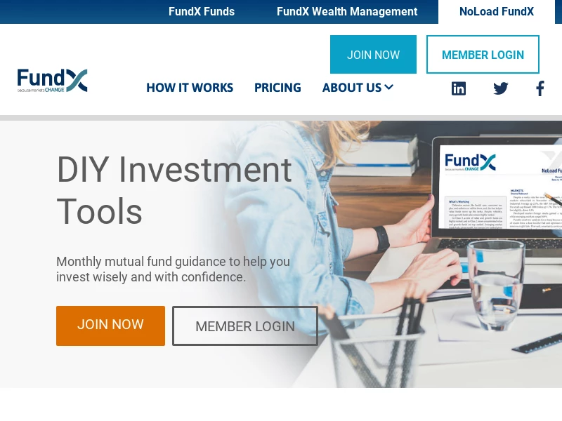 Welcome to FundX Newsletter | FundX Login