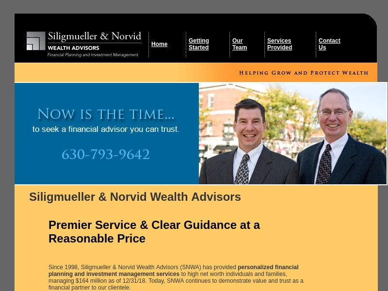 Siligmueller & Norvid Wealth Advisors - Investing and Financial Planning Team