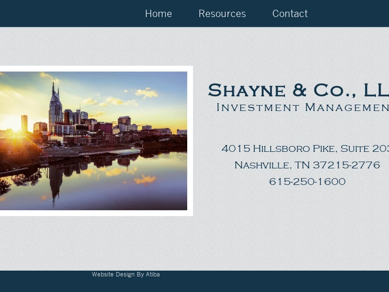 Home - Shayne & Co., LLC Shayne & Co., LLC