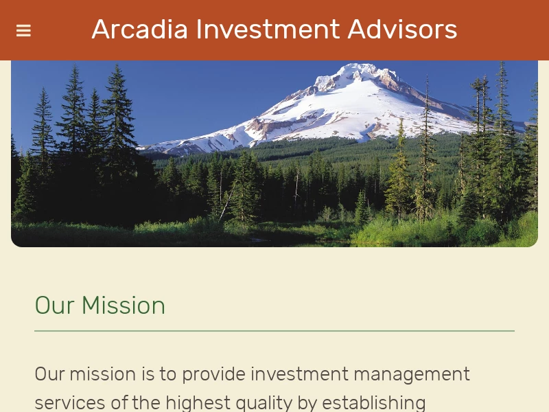 Arcadia Investment Advisors