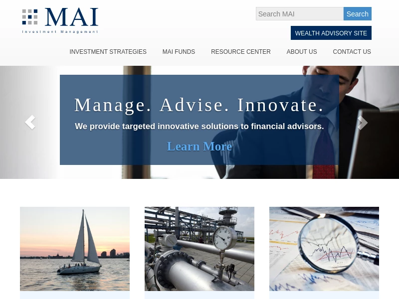 Investment Solutions | Manage. Advise. Innovate | MAI Invest