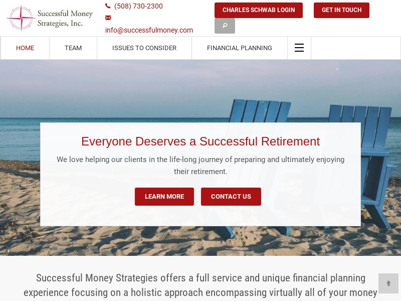 Retirement Planning Services In MA | Successful Money Strategies