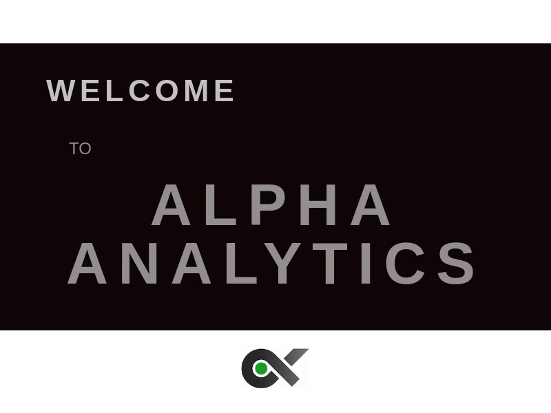 Alpha Analytics
