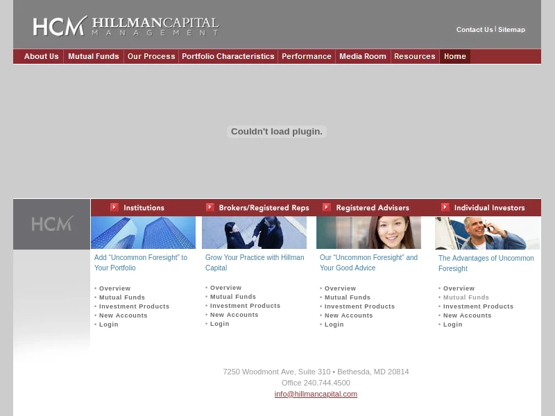 Home | Hillman Capital Management