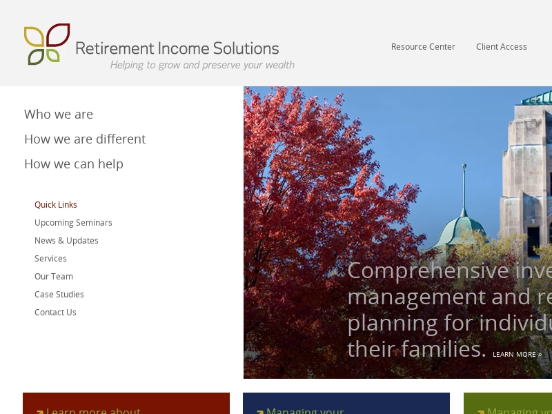 Financial Advisors | Retirement Income Solutions in Ann Arbor