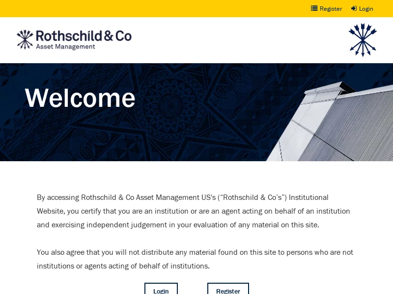 Welcome Rothschild & Co Asset Management US