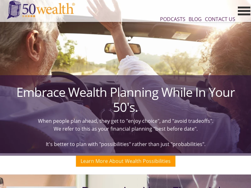 FiftyWealth - Financial Planning in Your Fifties
