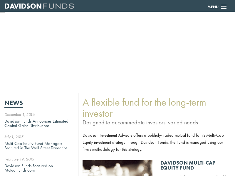Davidson Mutual Funds
