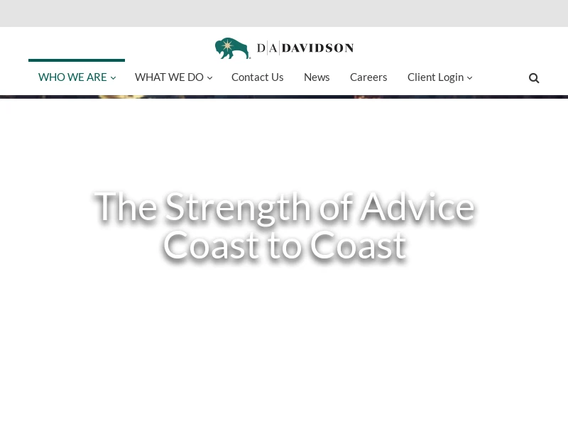 D.A. Davidson Companies | The Strength of Advice