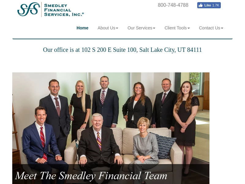 Salt Lake City Financial Planners | Smedley Financial Services