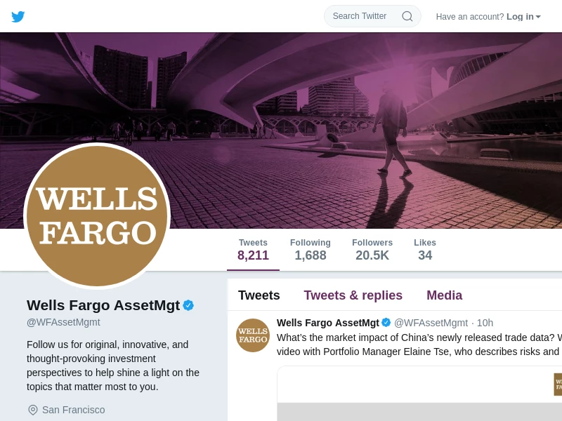 Wells Fargo AssetMgt (@WFAssetMgmt) | Twitter