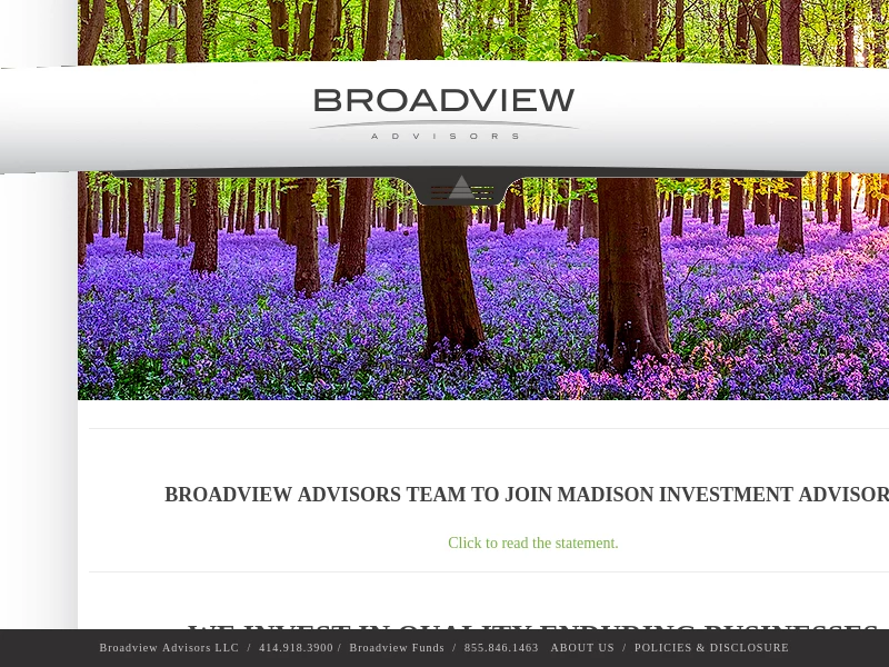 Broadview Advisors - BVA Funds