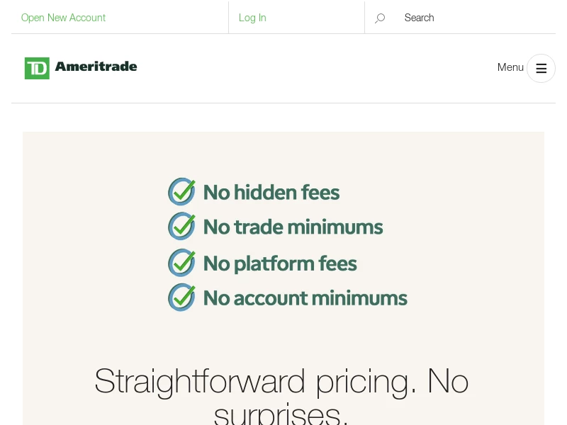 Investment Management Services & Solutions | TD Ameritrade