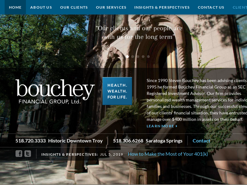 Bouchey Financial Group: Saratoga Springs & Troy, NY