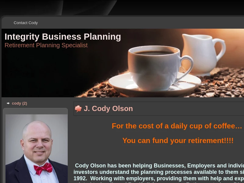 Integrity Business Planning: J. Cody Olson