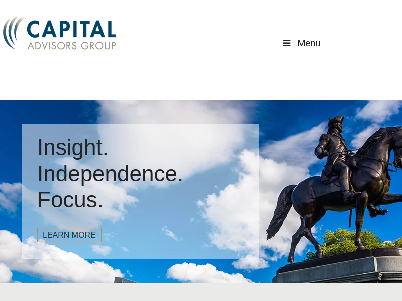 Capital Advisors Group, Inc. | Insight. Independence. Focus.