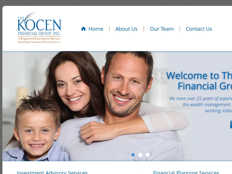 A Registered Investment Advisor | The Kocen Financial Group, Inc.