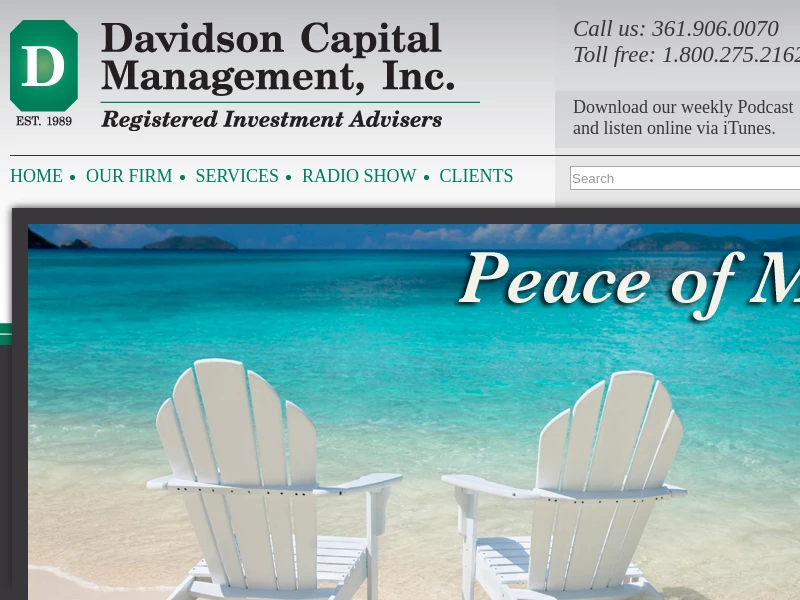 Financial Advisor San Antonio & Corpus Christi Davidson Capital
