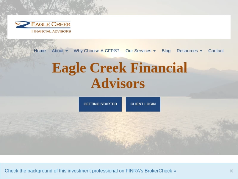 Home | Eagle Creek Financial Advisors, LLC