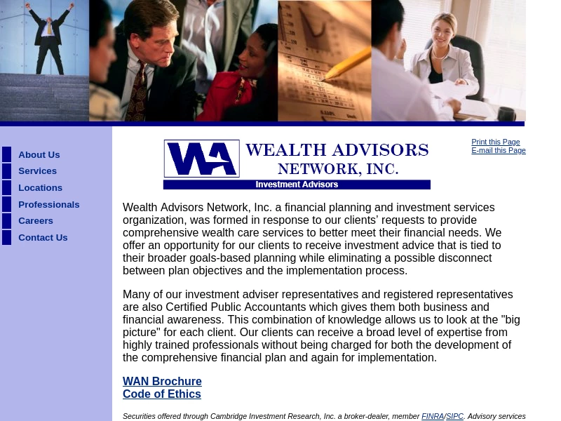 Home | Wealth Advisors Network