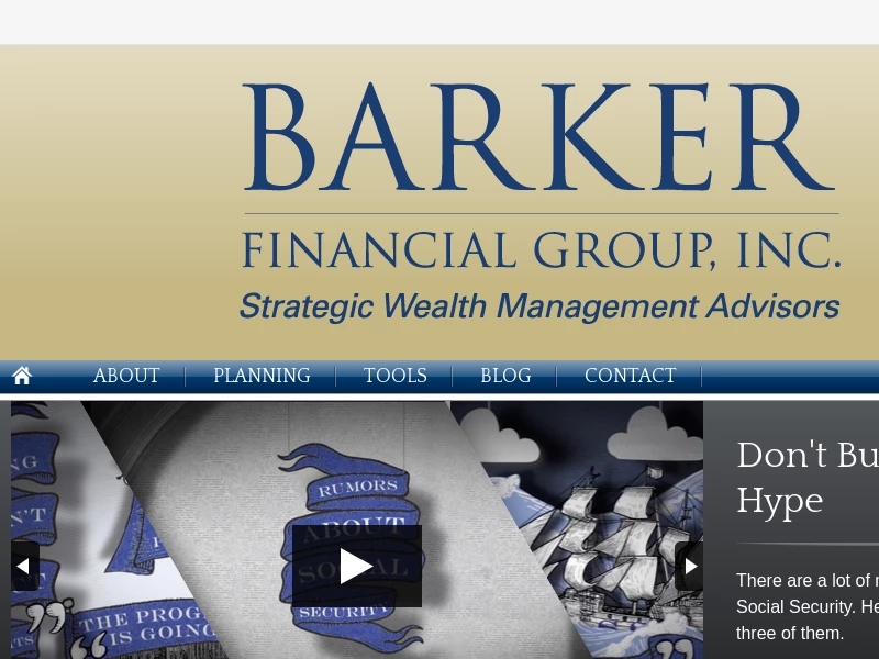 Home | Financial Advisor, MA, FL | Barker Financial Group, Inc.