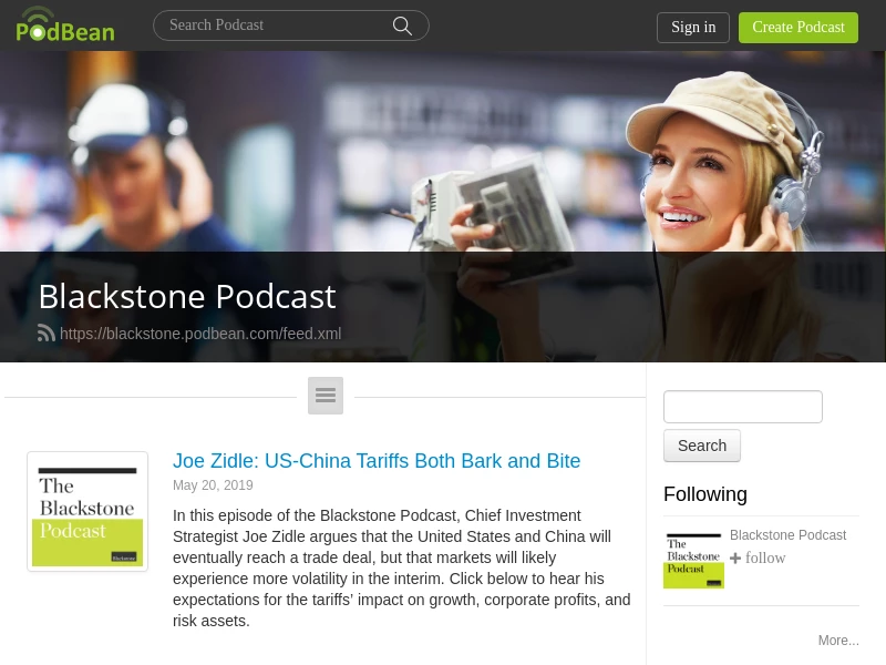 Blackstone Podcast | a podcast by Blackstone