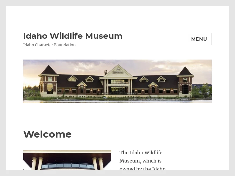 Idaho Wildlife Museum – Idaho Character Foundation