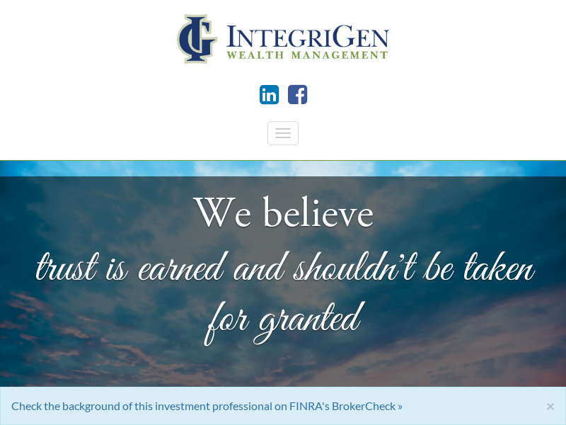 Home | IntegriGEN Wealth Management