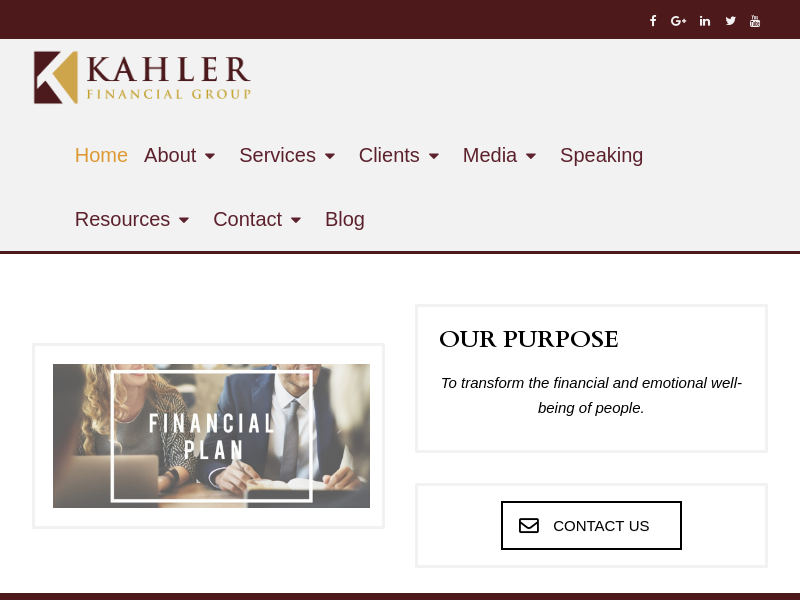 Fee Only Financial Advisor | Kahler Finanical Group, Rapid City, SD