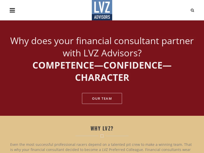 Clients: LVZ Advisors | Professional Money Management Services