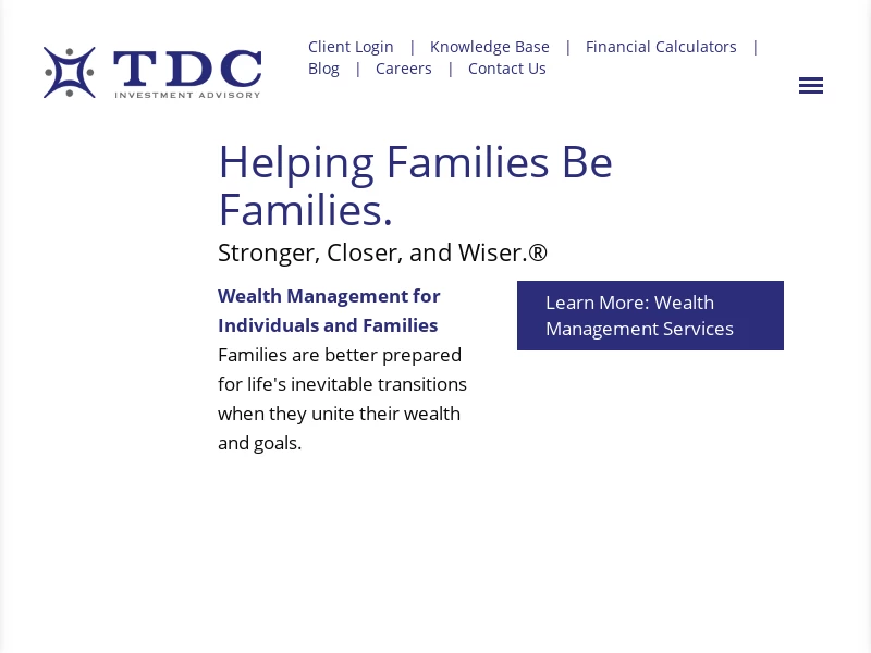 TDC Investment Advisory - Helping Families Be Families