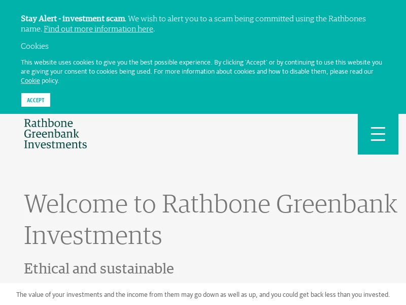 Welcome to Rathbone Greenbank Investments | Rathbone Greenbank