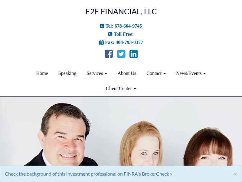 Home | E2E Financial, LLC