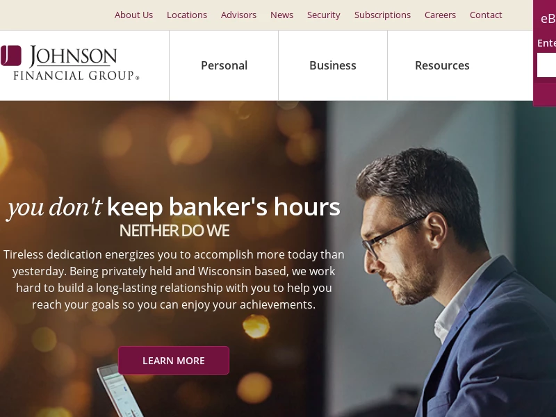 Personal Banking, Wealth and Insurance | Johnson Financial Group