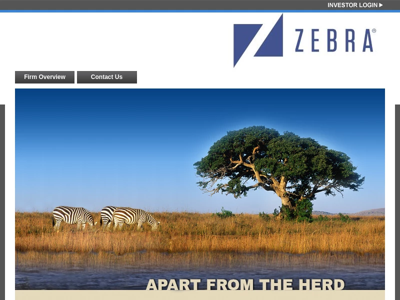 Zebra Capital Management, LLC | www.zebracapital.com
