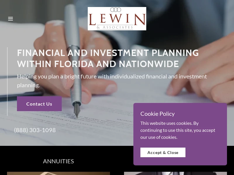 Financial and Investment Planning - Lewin & Associates