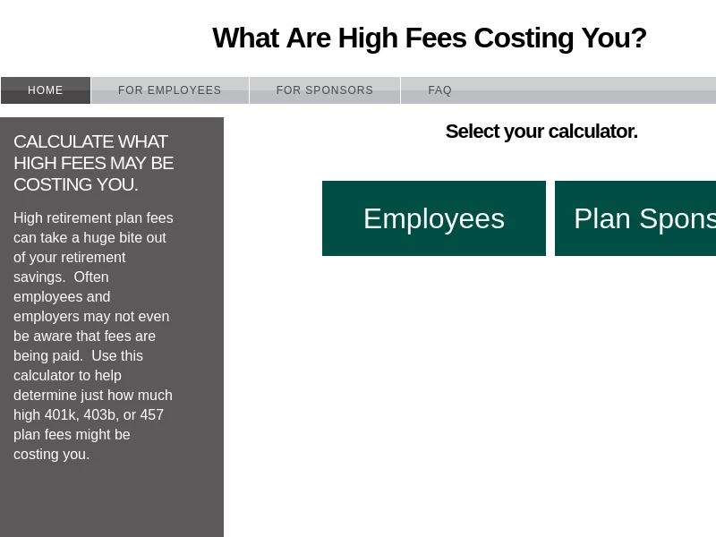 What Are High Fees Costing You?