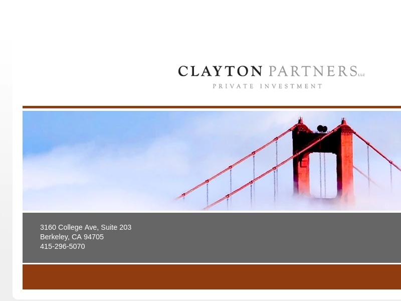 Home - Clayton Partners