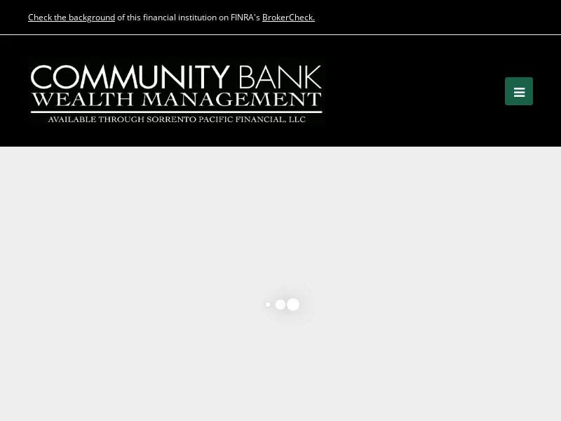 Homepage | Community Bank Wealth Management